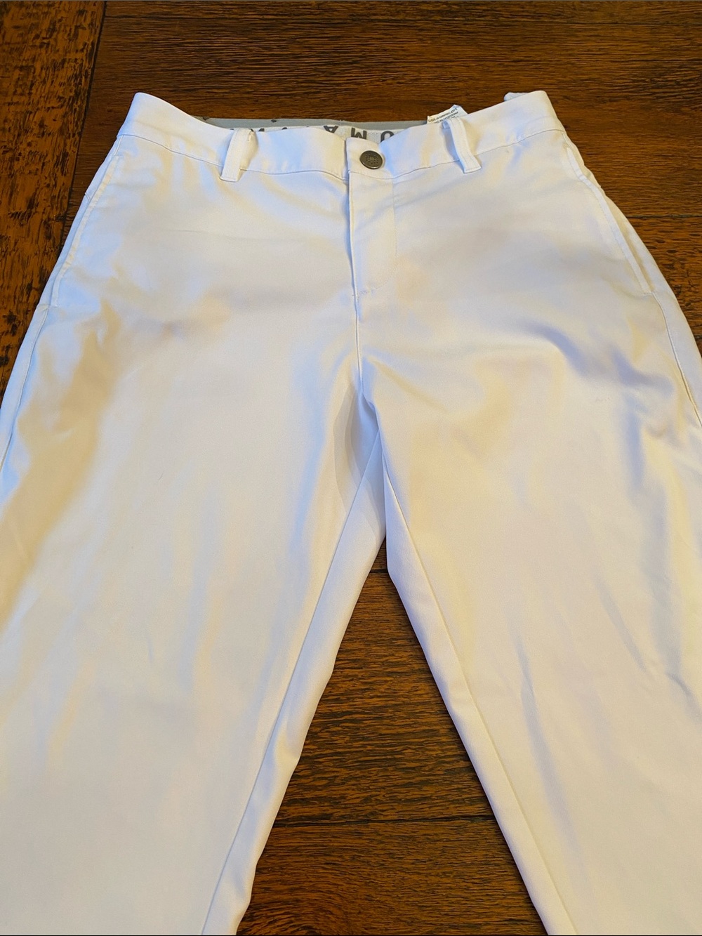 White puma jackpot golf Pants
